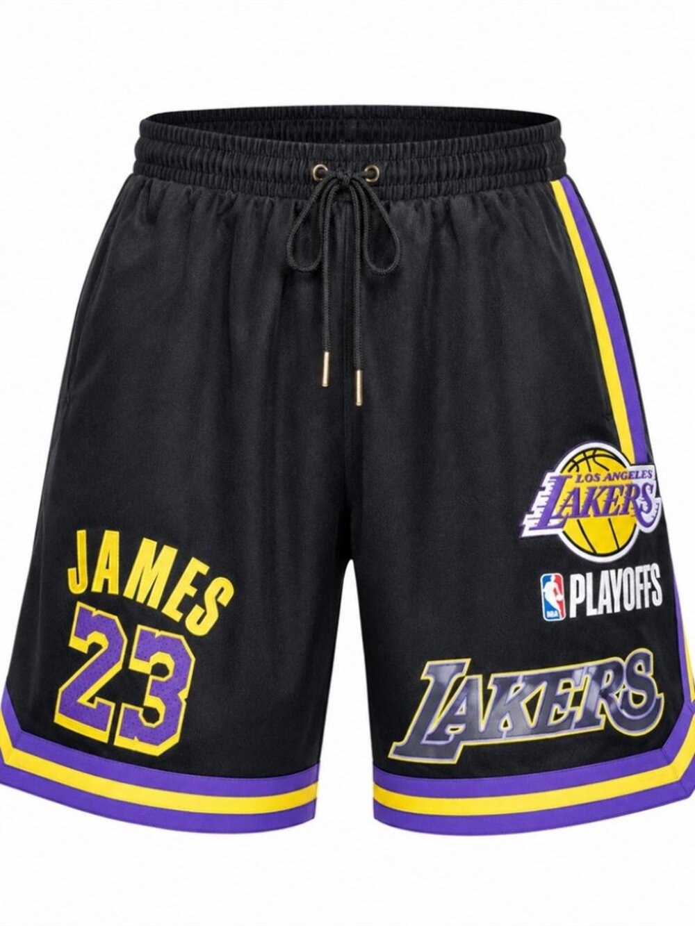 Pro Standard Los Angeles Lakers James 23 NBA Playoffs Shorts M